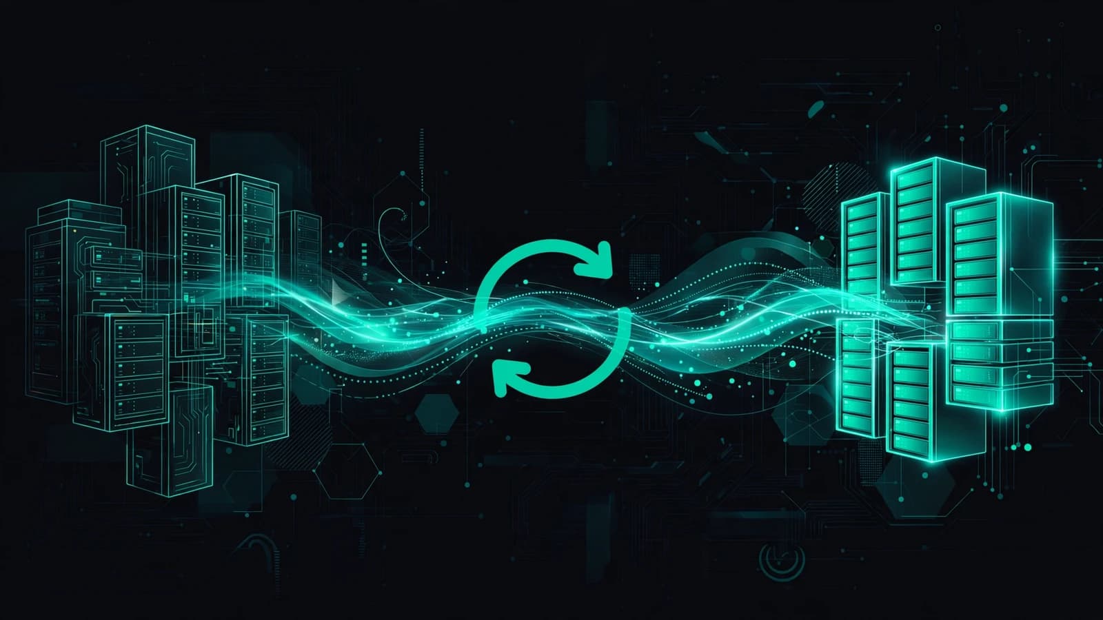 Website migration and replatforming cover illustration